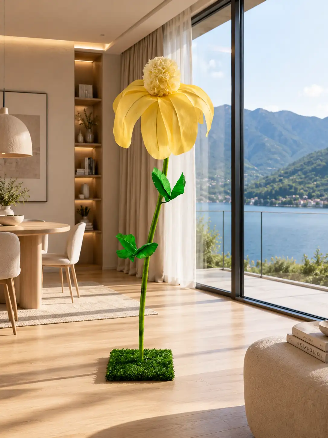 Echinacea salatto sul lago